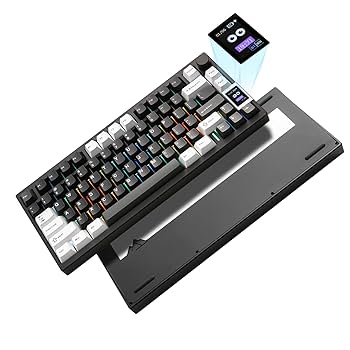 Amazon.com: YUNZII AL80 Wireless Mechanical Keyboard(Black